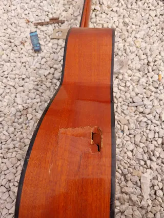 Guitarra Clásica Madera Natural