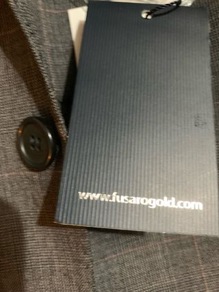 Abito lana Tasmania Fusaro tg 46 con cartellino