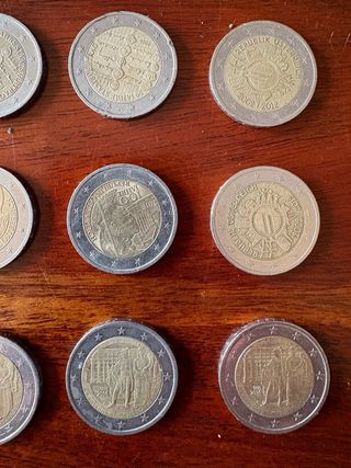 Lote 12 Monedas 2€ Conmemorativas Austria