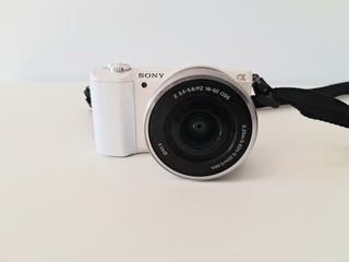 Cámara Sony A5100 Blanca