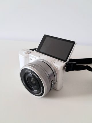 Cámara Sony A5100 Blanca