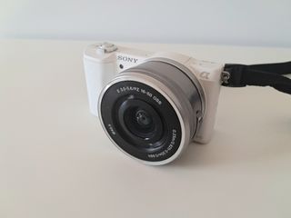 Cámara Sony A5100 Blanca