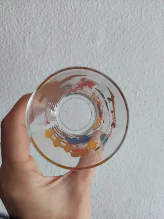 Copo infantil vidro made in france vintage