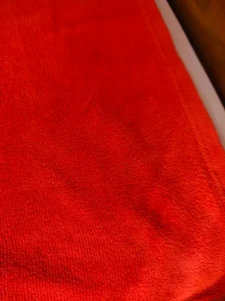 3 Mantas Polares Cama 90x190 , 1 Naranja y 2 fresa