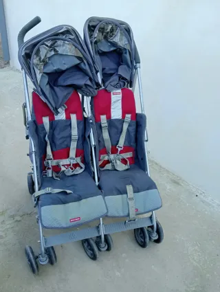 Carrito de bebé doble Maclaren