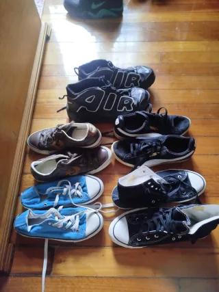 Lote de zapatillas deportivas