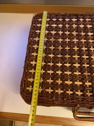 Cesto da picnic in vimini