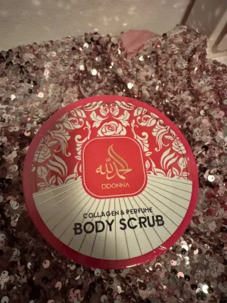 Exfoliante Corporal Rosa y Rojo