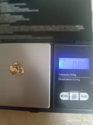 Colgante Oro 18k Corazones Entrelazados