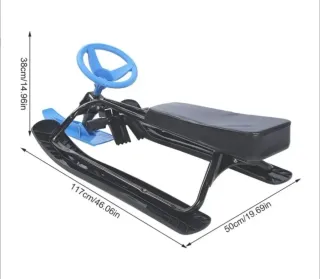 Trineo esquí con volante nuevo a estrenar