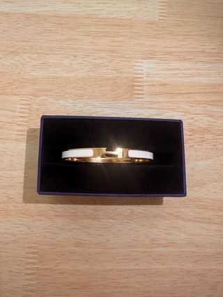 Hermes style H bracelet