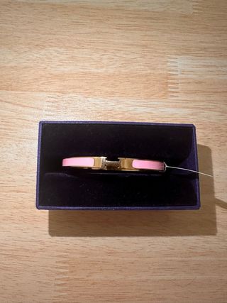 Hermes style H bracelet