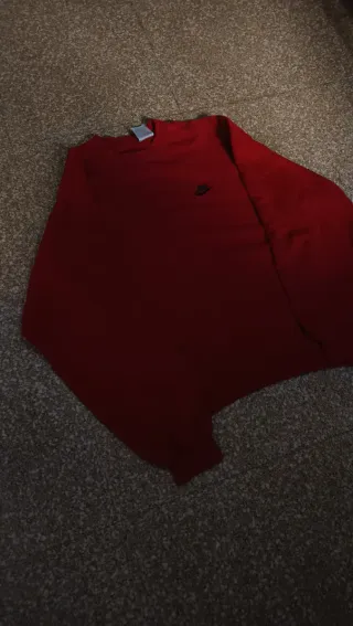 Sudadera Vintage Nike Roja