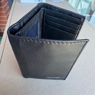 Cartera Calvin Klein Piel Trifold Negra