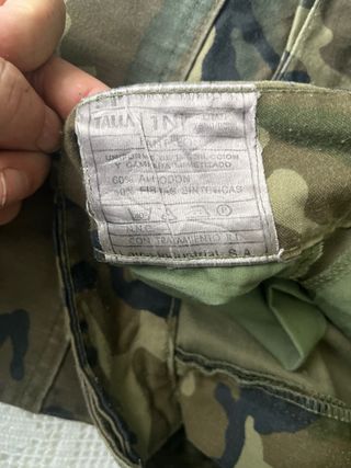 Conjunto Ropa Militar Camuflaje