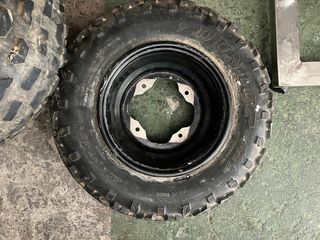 Pareja Llantas Yamaha Quad Delanteras Originales