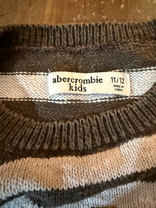 Jersey Abercrombie niña talla 11/12 años