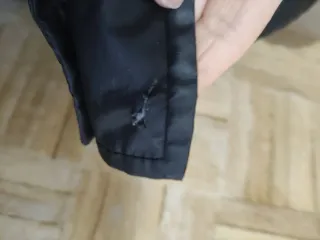 Cazadora negra de hombre