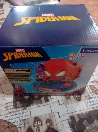 Orologio Sveglia Proiettore Spiderman Lexibook