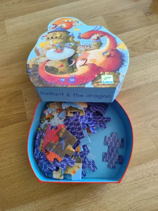 Puzzle Dragón Djeco 54 piezas +5 años