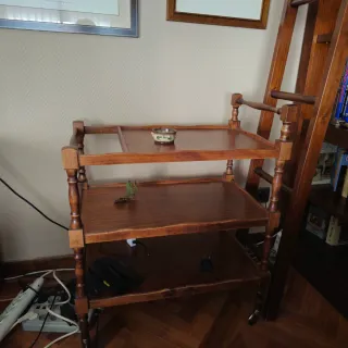 Carrito Auxiliar Madera