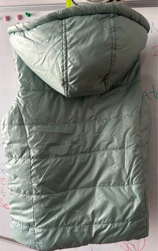 Chaleco reversible niña floral