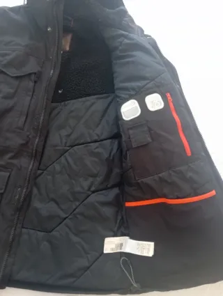 Giaccone uomo nero -25°