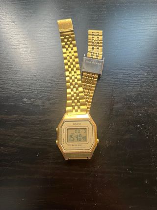 Reloj Casio Dorado