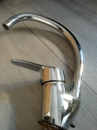 Grifo de cocina/lavamanos cromado