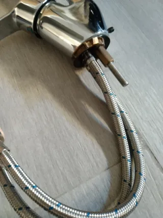 Grifo de cocina/lavamanos cromado