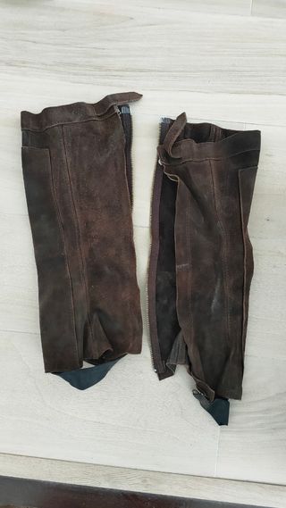 ZAHONES EQUITACIÓN CORTOS CUERO -ANTE