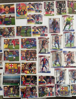 80 Cromos FC Barcelona: Messi, Xavi, Iniesta, Pep