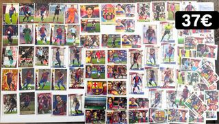 80 Cromos FC Barcelona: Messi, Xavi, Iniesta, Pep