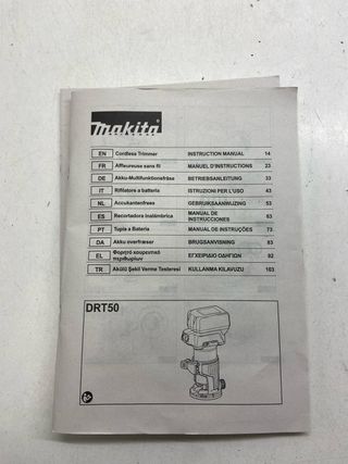 Fresadora Makita DRT50ZJX2