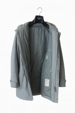 Parka uomo Luigi Borrelli grigio