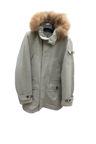 Parka uomo Luigi Borrelli grigio