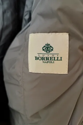 Parka uomo Luigi Borrelli grigio