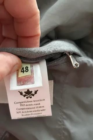 Parka uomo Luigi Borrelli grigio