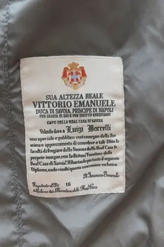 Parka uomo Luigi Borrelli grigio