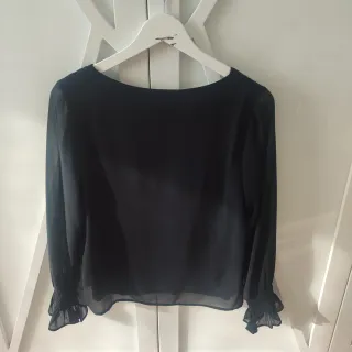 Blusa Poete Negra Talla 2