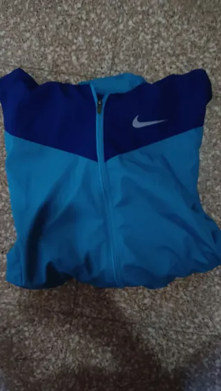 Chaqueta Nike Azul y Turquesa