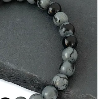 Pulsera Obsidiana Nevada 6mm