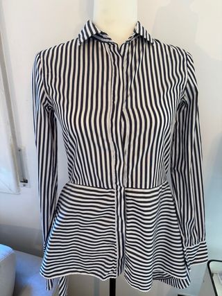 Blusa Carolina Herrera Rayas