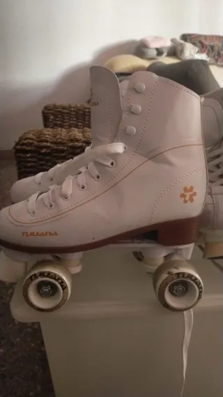 Patines blancos Tijuama 38
