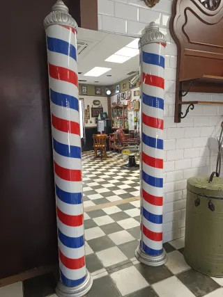 Espejo de barbería clásico