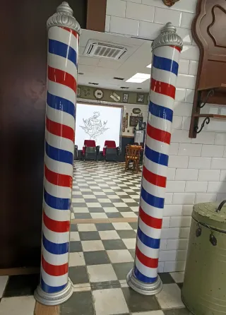 Espejo de barbería clásico