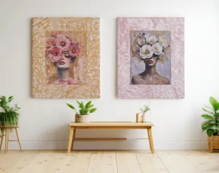 Diptici decorativi moderni