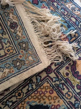 Tappeto Tunisino Vintage Etnico Artigianale