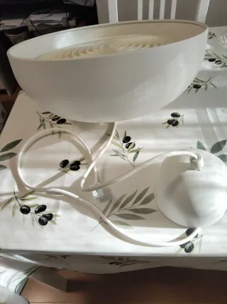 Lámpara de techo blanca(negociable)