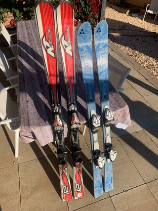 Esquís Nordica y Fischer Inspire